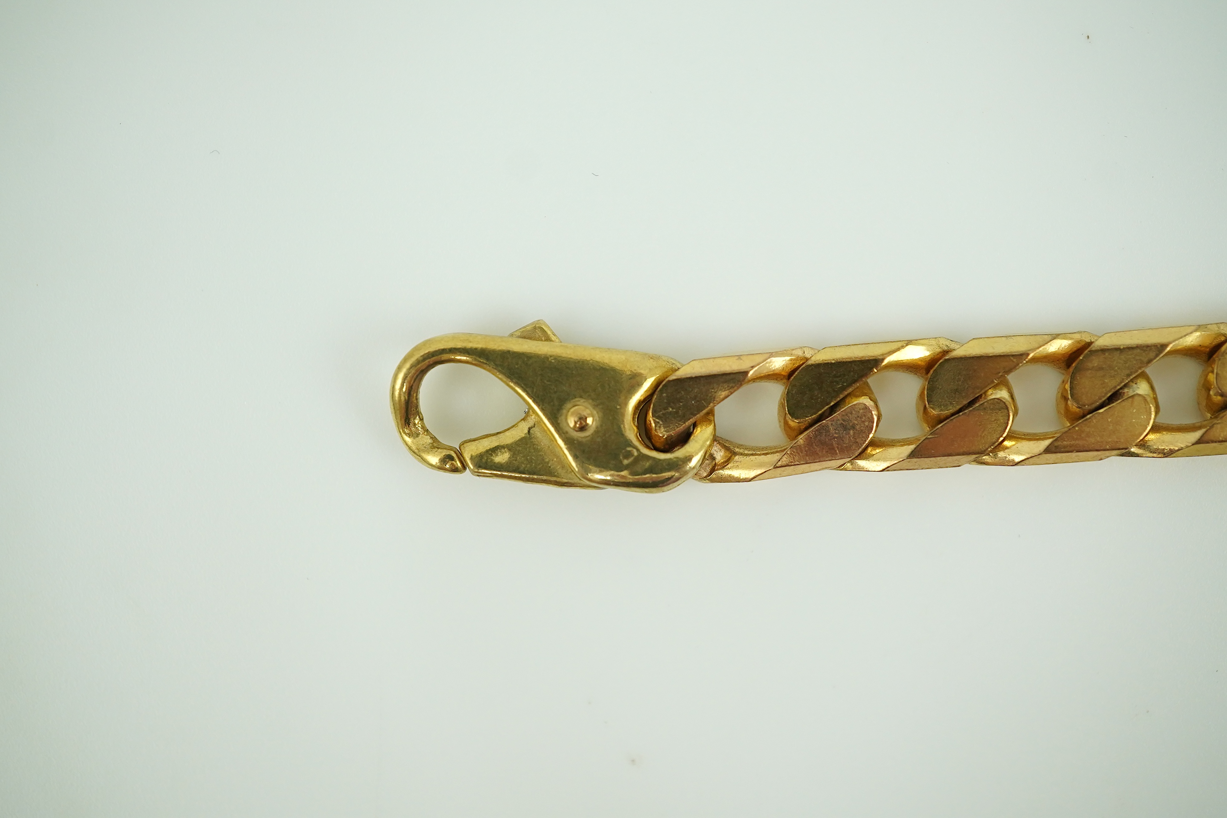 A 9ct gold bracelet, circa 1989